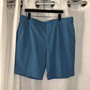 Walter Hagen Performance Golf Shorts – Blue Pattern – Size 40